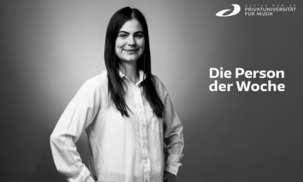 Die Person der Woche: Mag. Janina KROPFITSCH