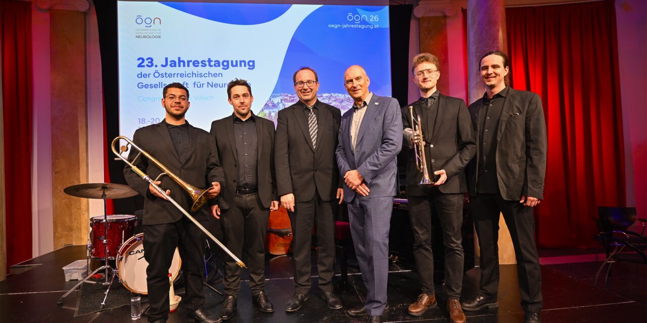 Jazz trifft Neurologie: GMPU-Ensemble begeistert bei ÖGN-Jahrestagung